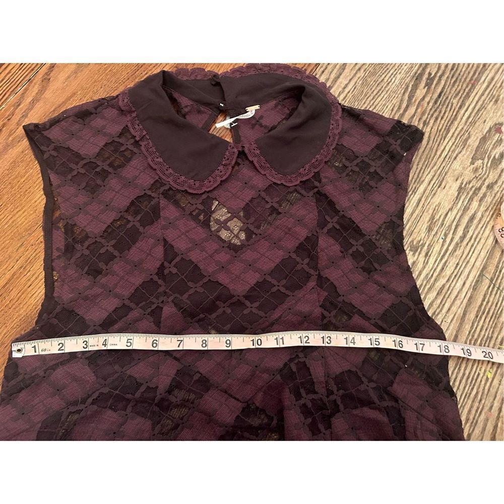 Free People GORGEOUS Rozette Tunic BOHO size xsmall - Picture 5 of 7